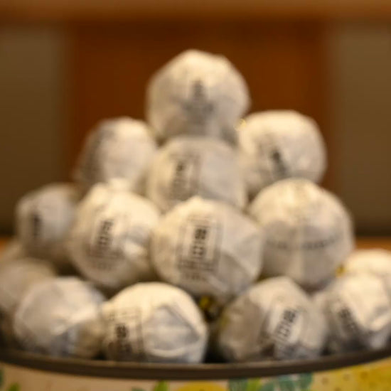 Sweet White Antique Tree Beads