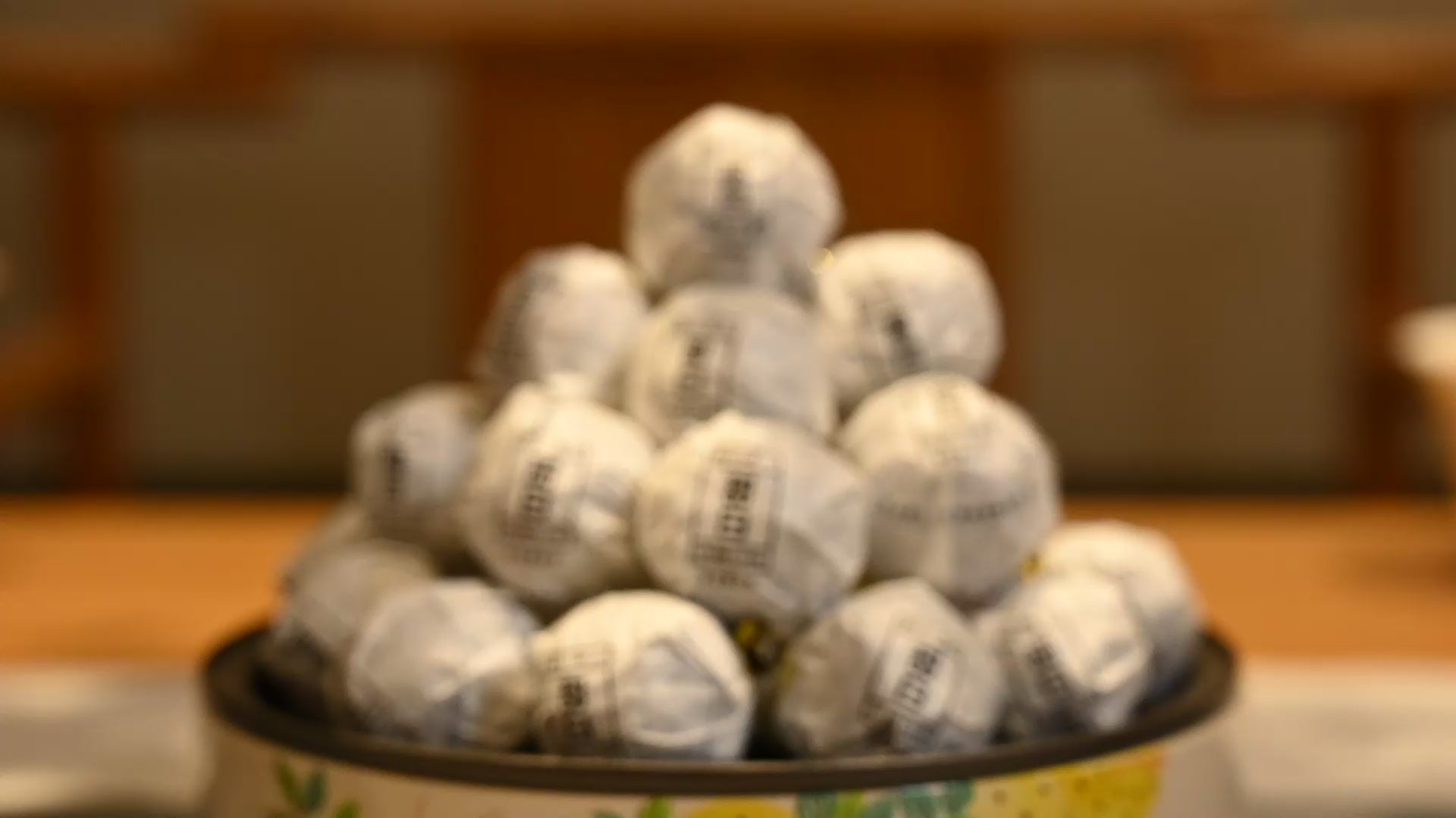 Sweet White Antique Tree Beads